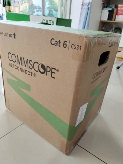 Cáp Mạng AMP cat.6 CommScope màu xanh dương (Dùng ngoài trời)